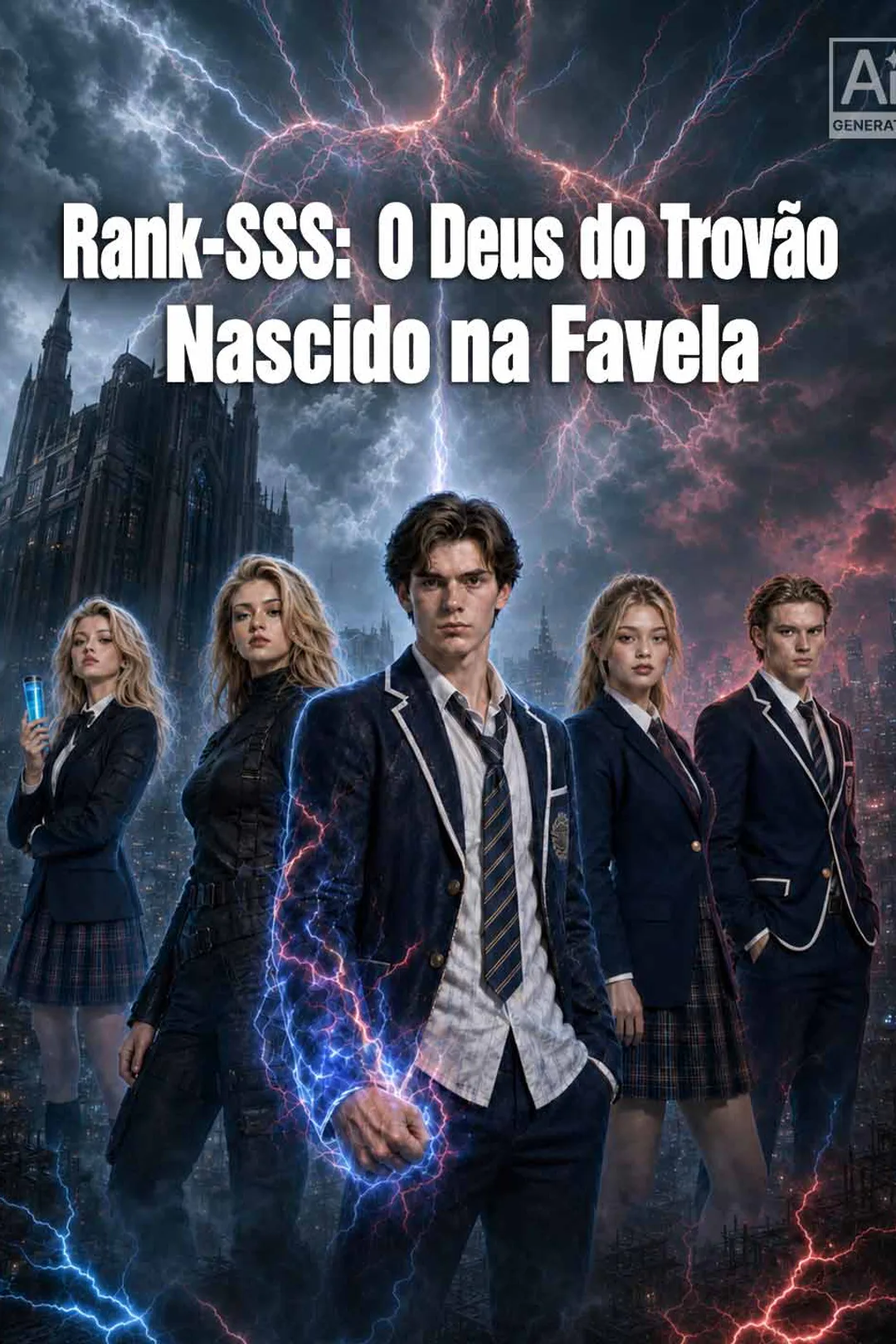 Pôster de Rank-SSS: O Deus do Trovão Nascido na Favela