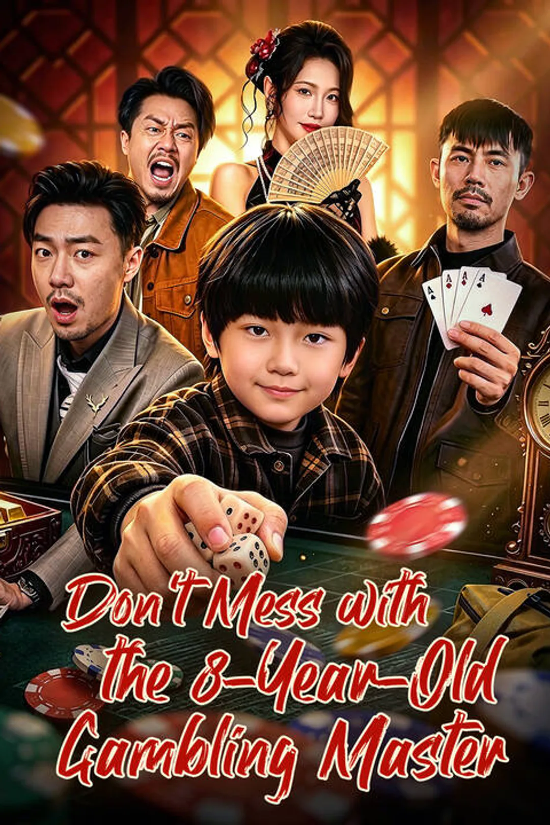 Don't Mess with the 8-Year-Old Gambling Master poster