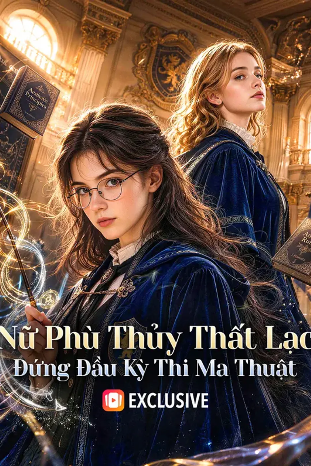 Poster phim Nữ Phù Thủy Thất Lạc Đứng Đầu Kỳ Thi Ma Thuật
