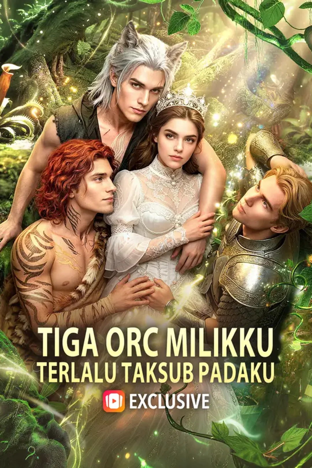 Poster Tiga Orc Milikku Terlalu Taksub Padaku