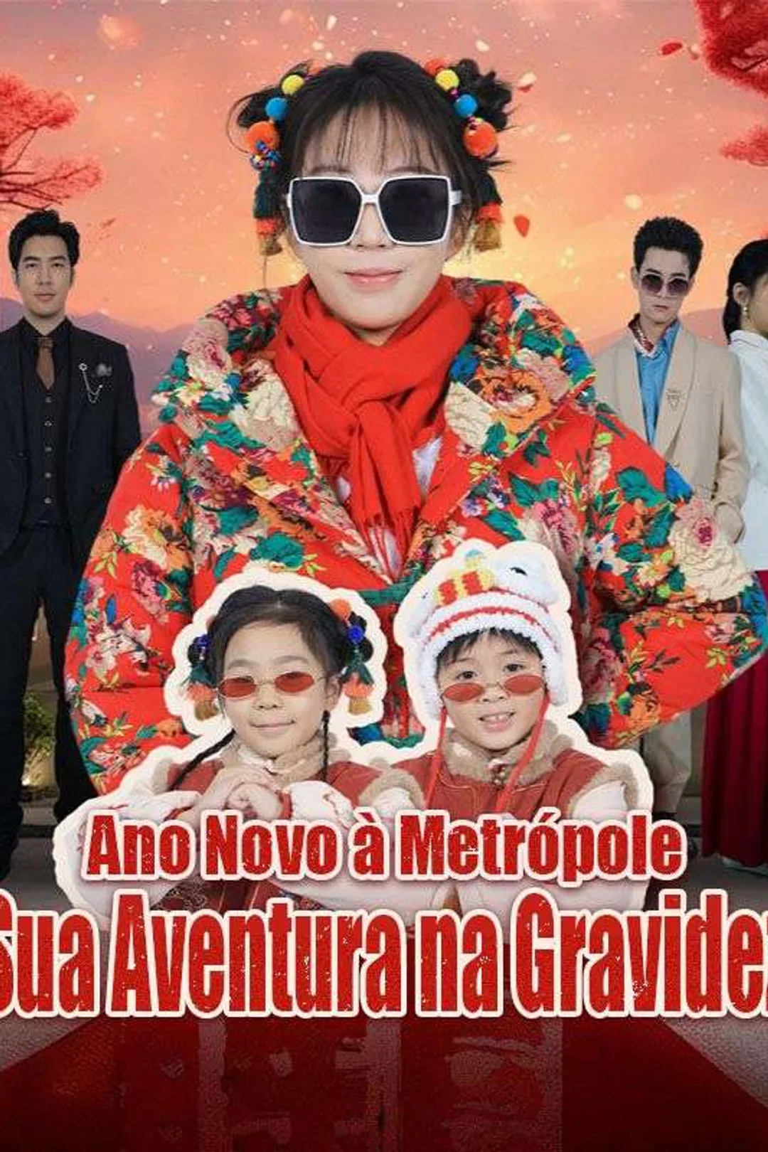 Pôster de Ano Novo à Metrópole: Sua Aventura na Gravidez