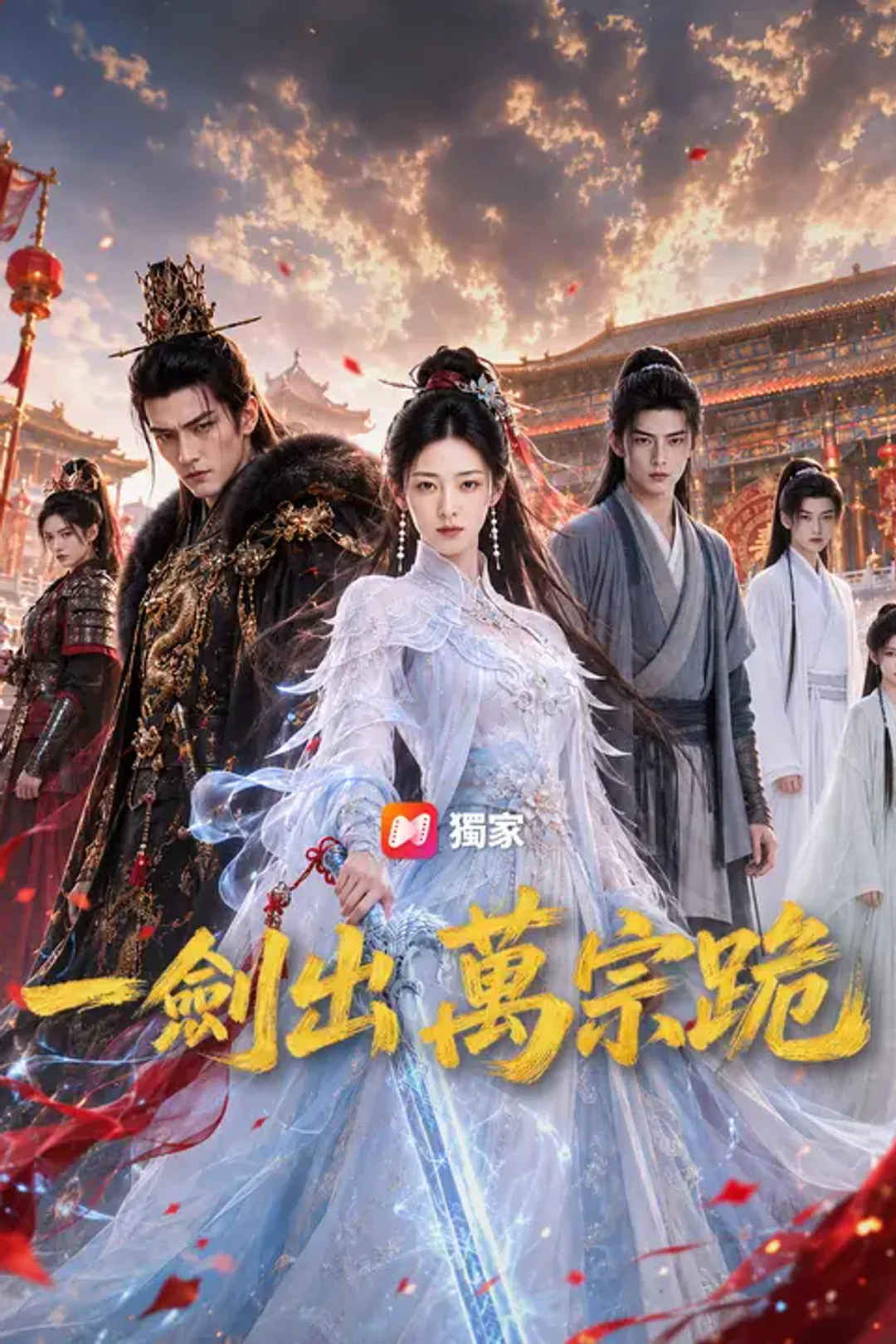 《一劍出，萬宗跪》海報