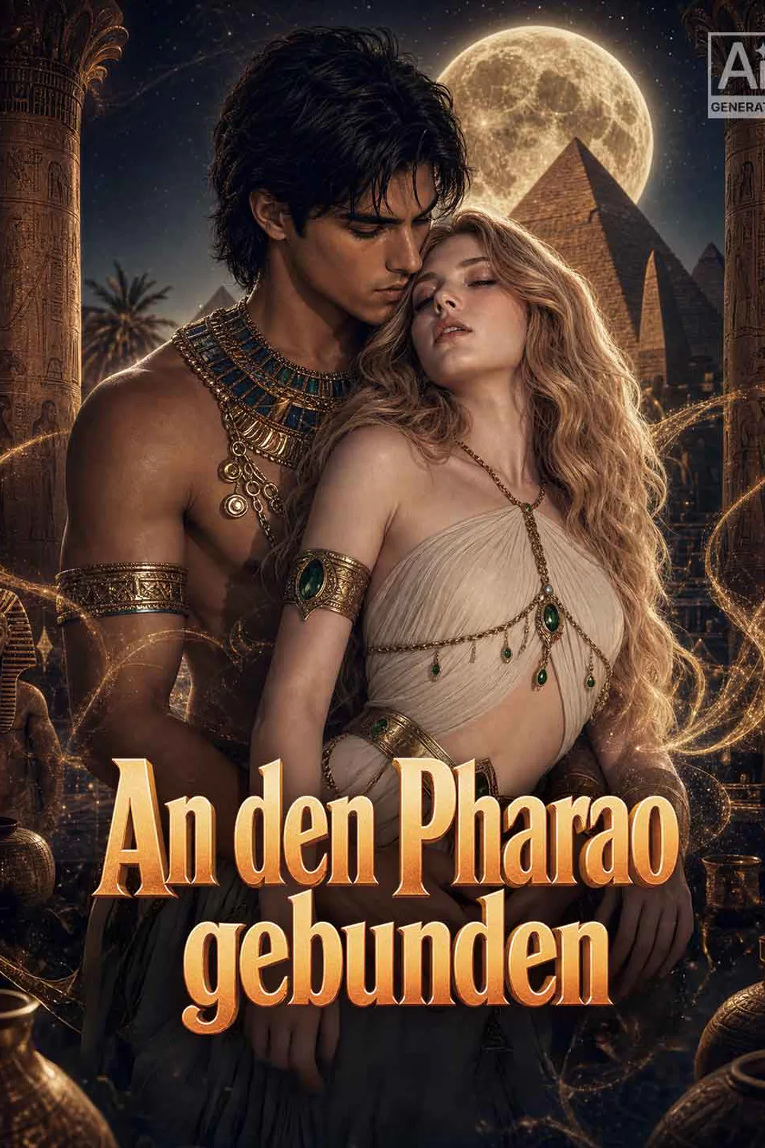Poster von An den Pharao gebunden