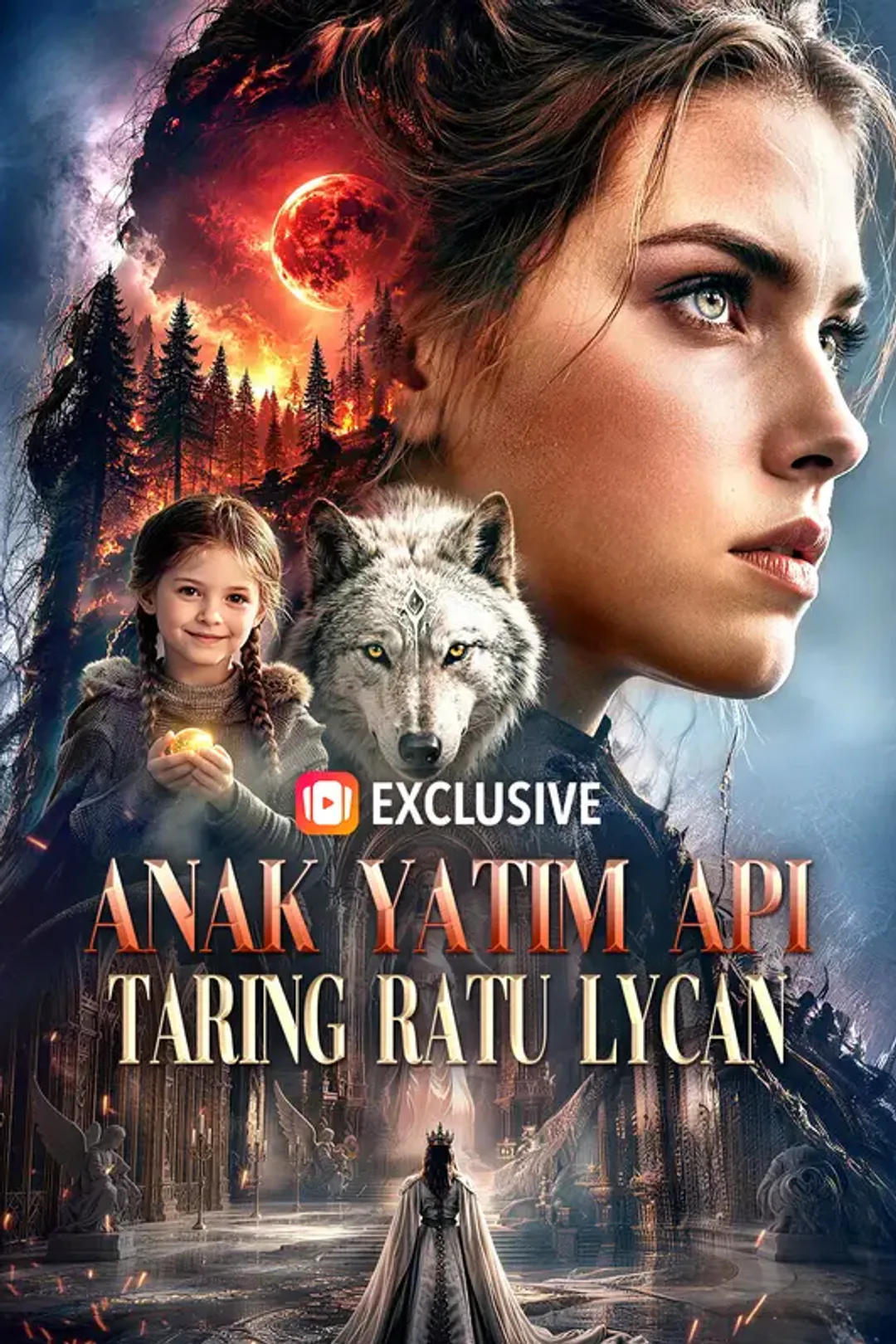Poster Anak Yatim Api, Taring Ratu Lycan