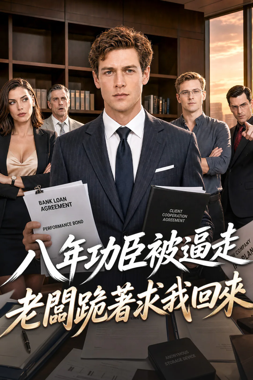 《八年功臣被逼走，老闆跪著求我回來》海報