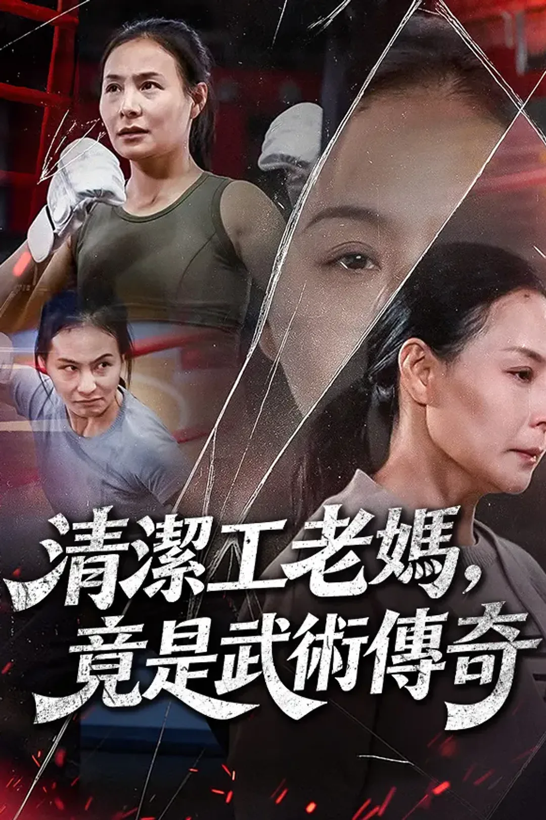 《清潔工老媽，竟是武術傳奇》海報