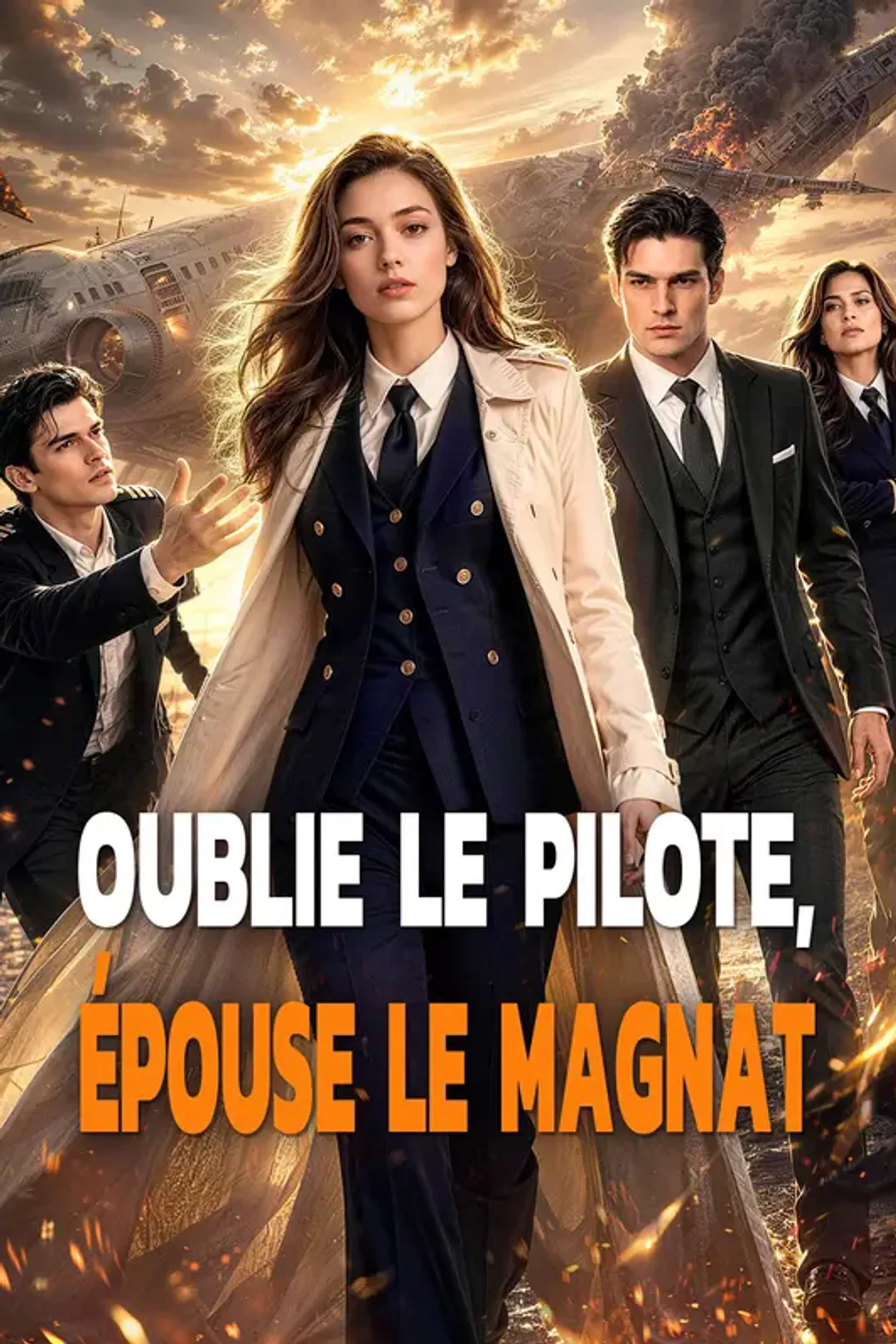 Affiche de Oublie le pilote, épouse le magnat