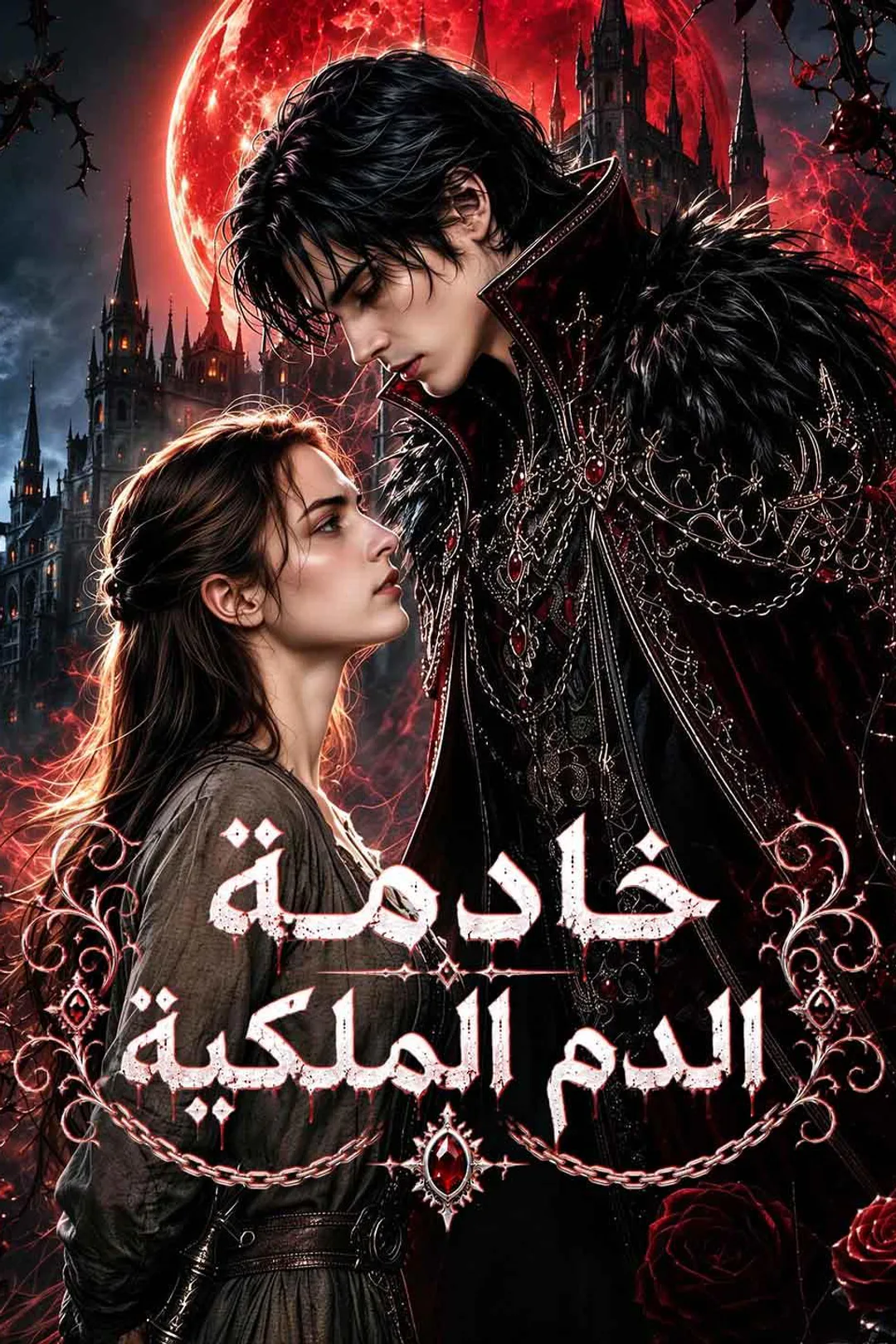 ملصق مسلسل «خادمة الدم الملكية»