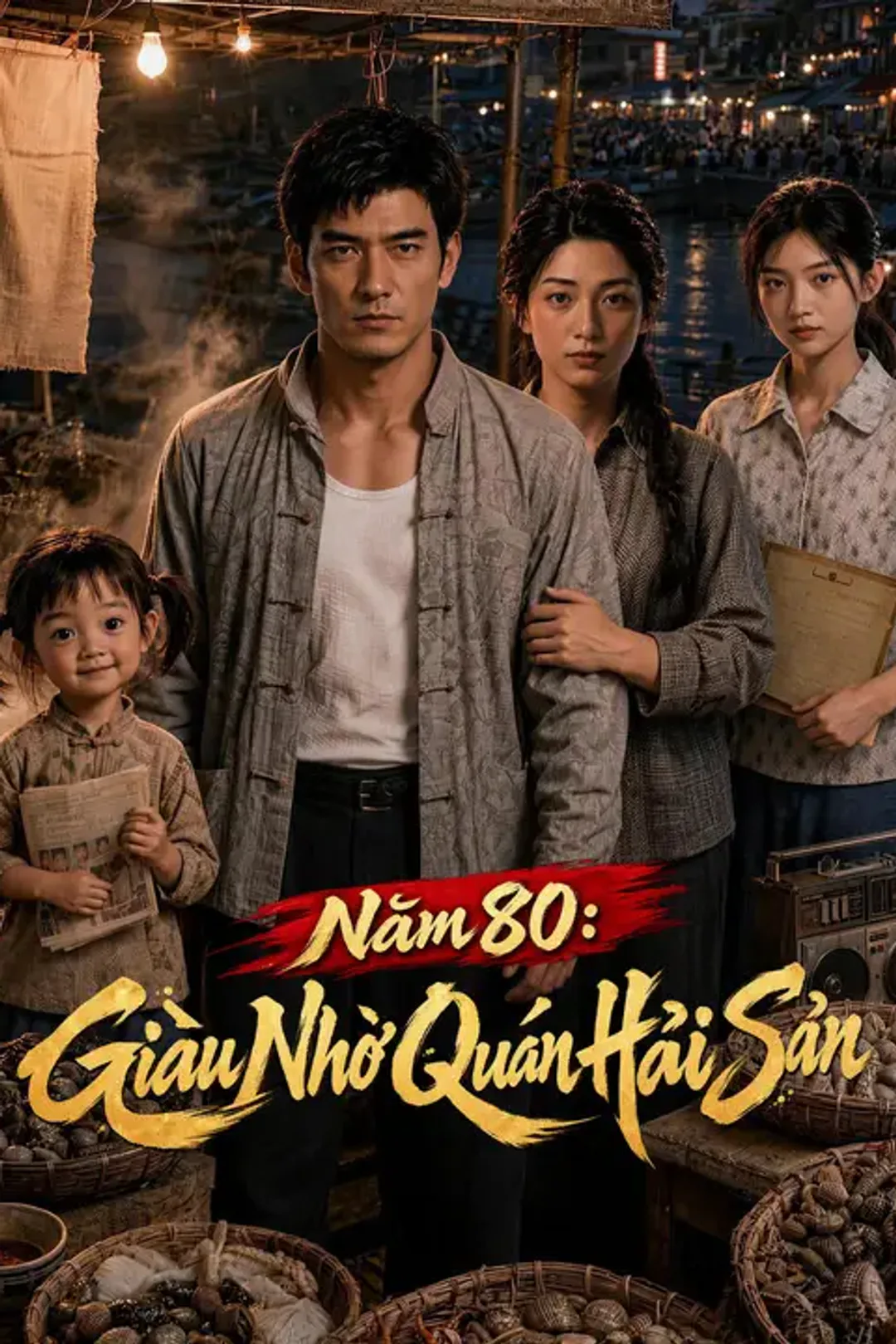 Poster phim Năm 80: Giàu Nhờ Quán Hải Sản