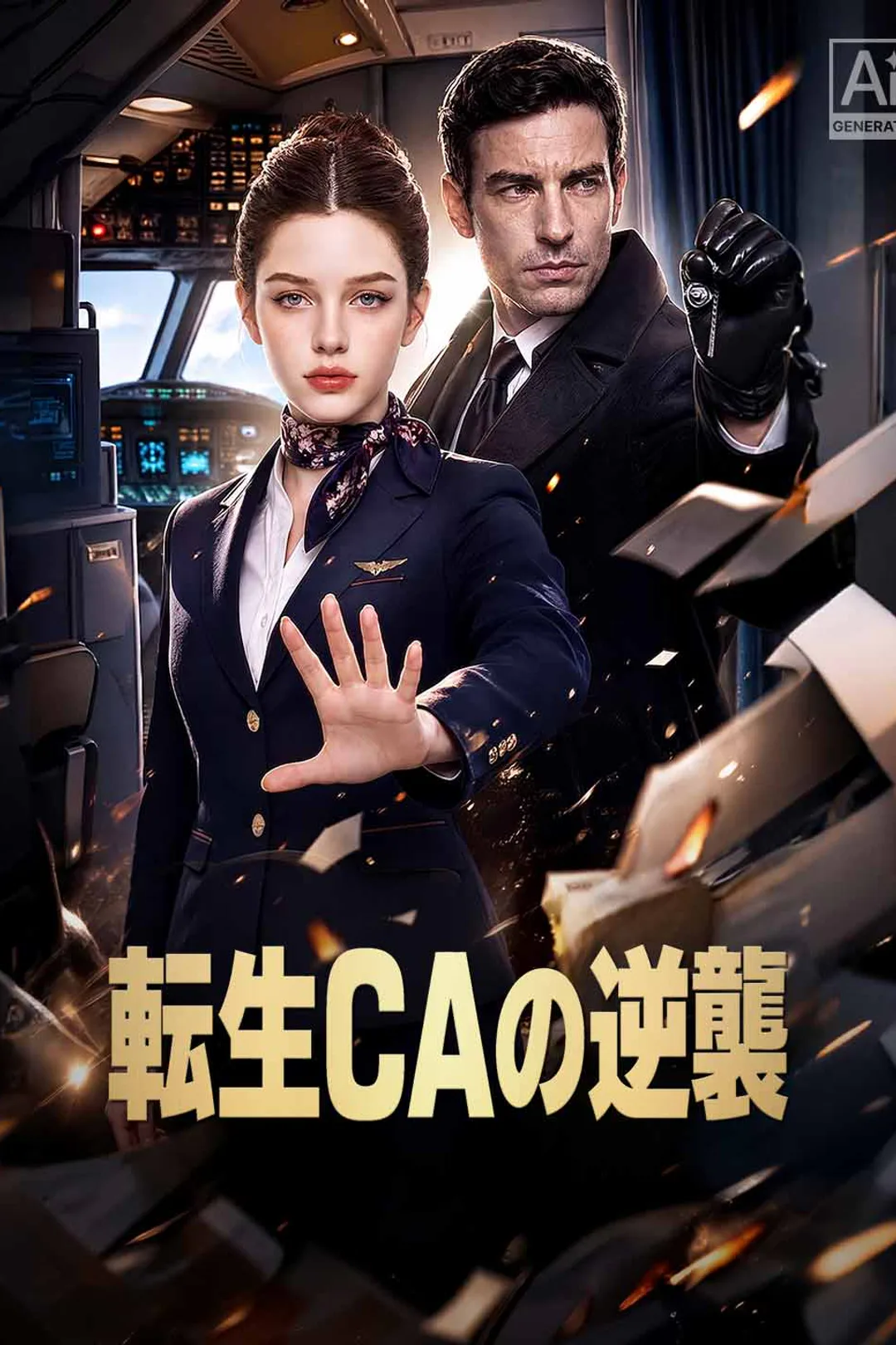 転生CAの逆襲のポスター