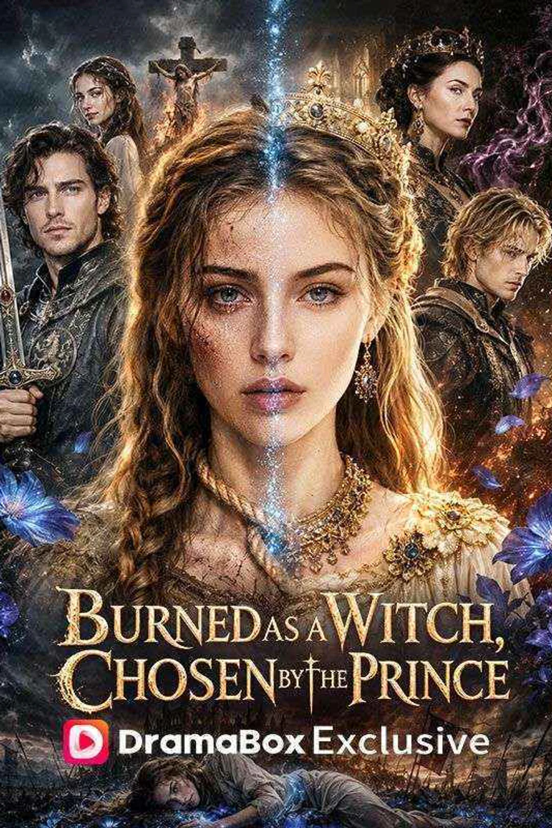 Burned as a Witch, Chosen by the Prince poster