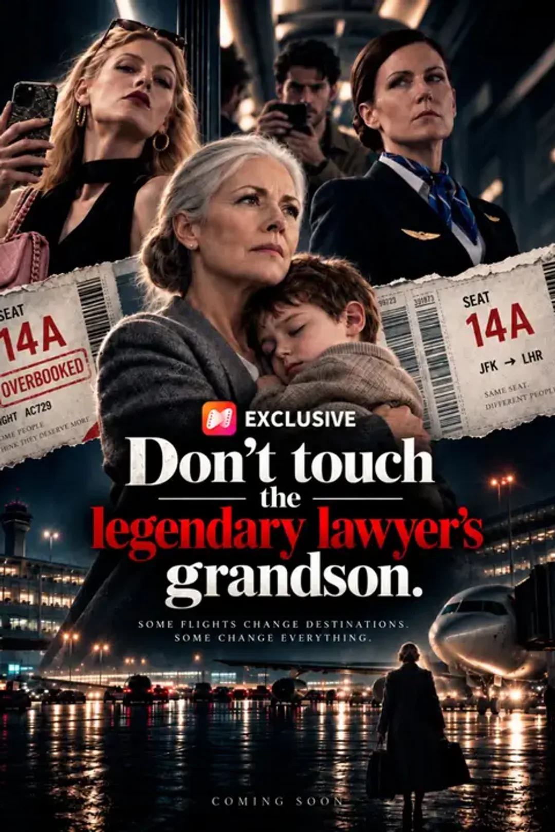 Don't touch the legendary lawyer's grandson poster