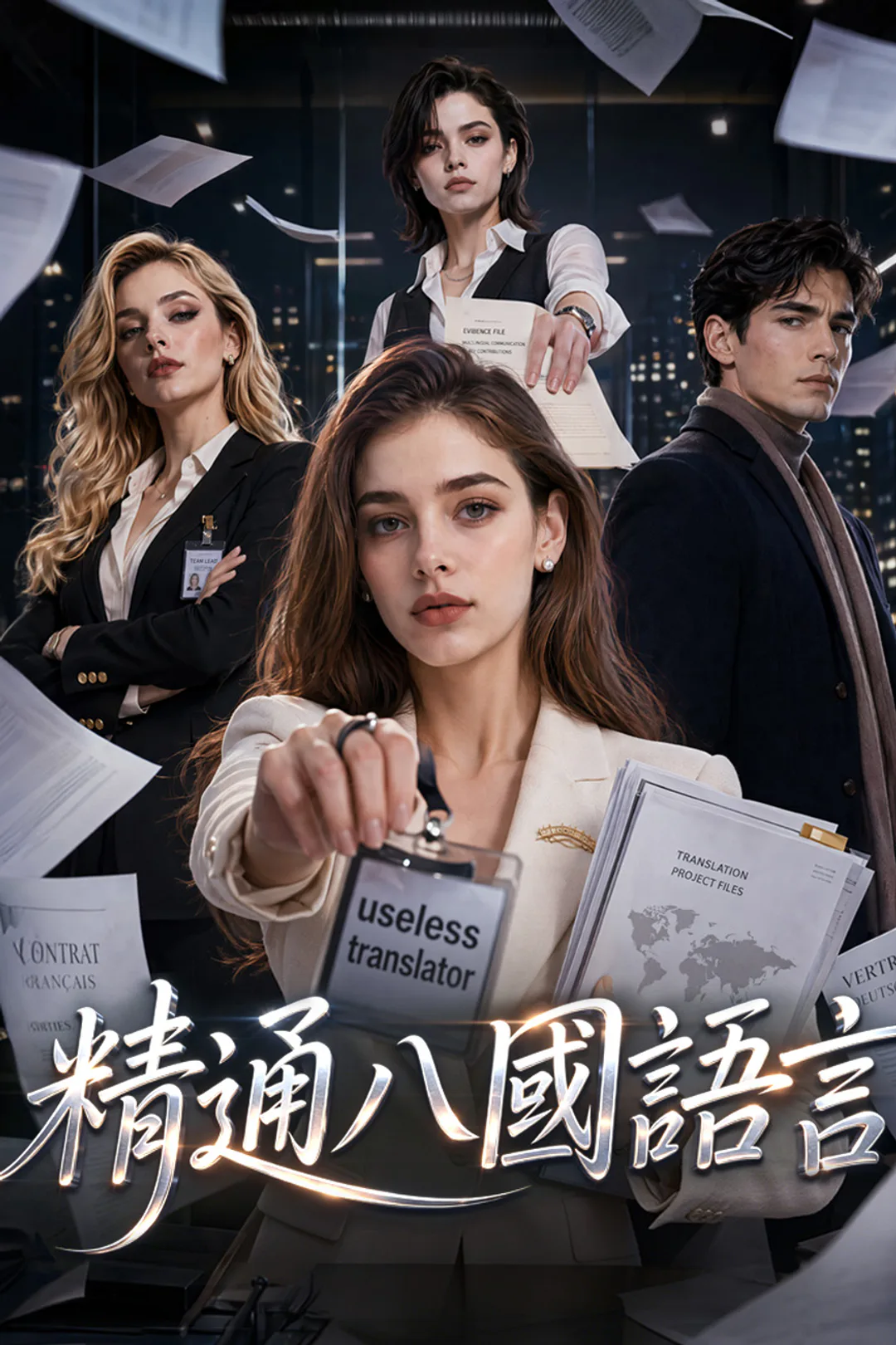 《精通八國語言》海報