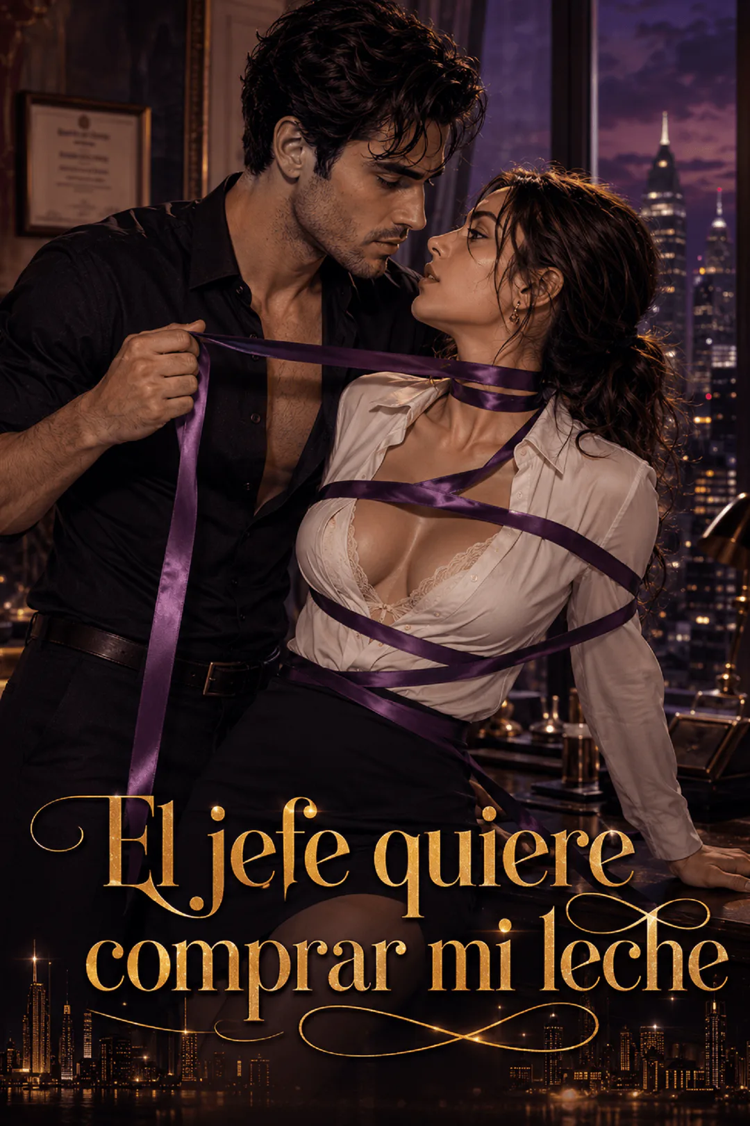 Póster de El jefe quiere comprar mi leche