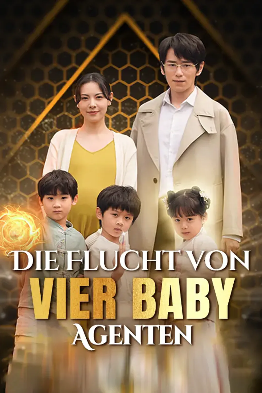 Poster von Die Flucht von vier Baby-Agenten
