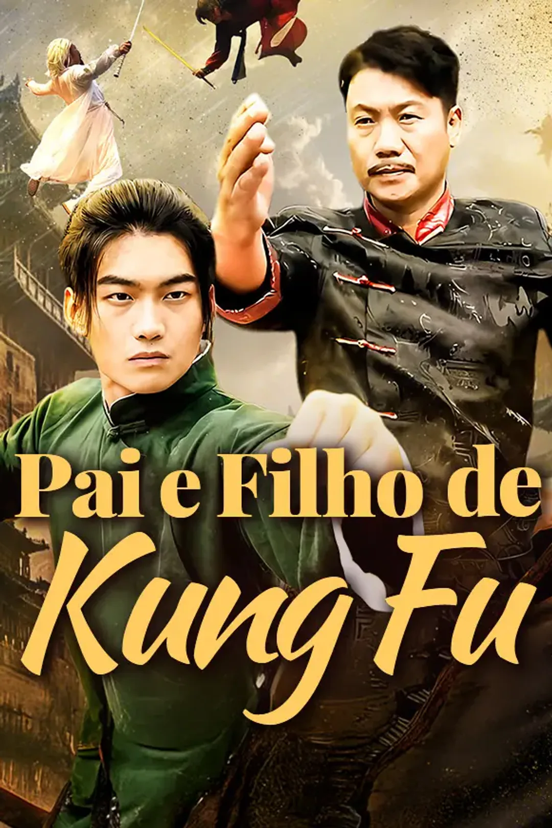 Pôster de Pai e Filho de Kung Fu
