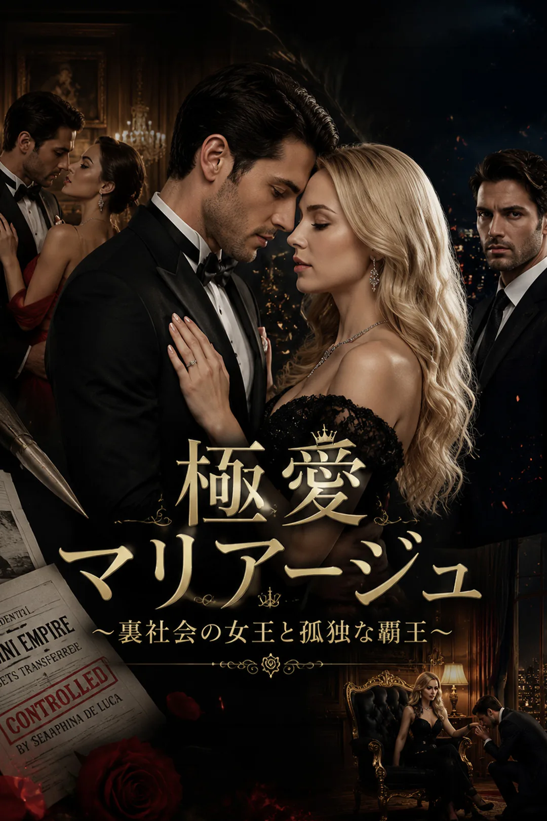 極愛マリアージュ〜裏社会の女王と孤独な覇王〜のポスター