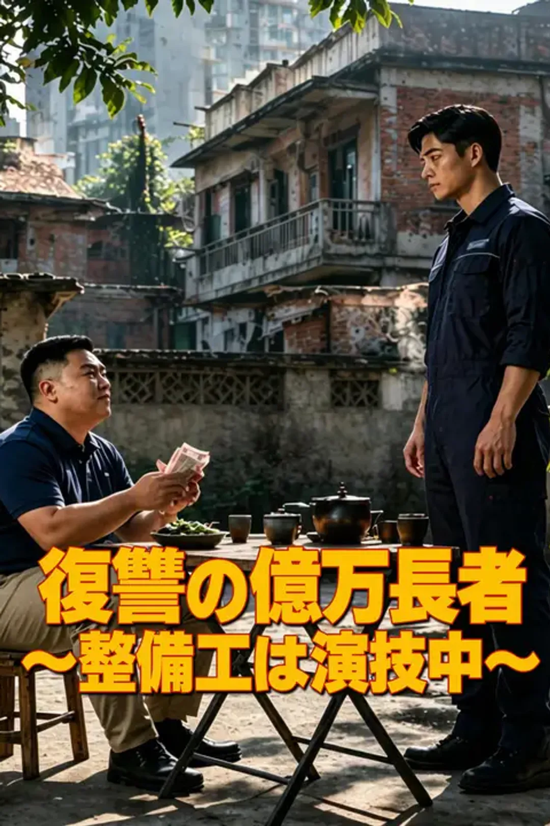 復讐の億万長者～整備工は演技中～のポスター