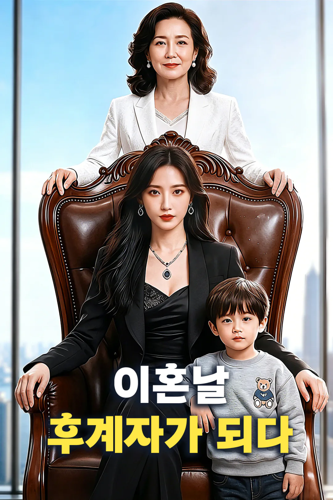 이혼날 후계자가 되다 포스터