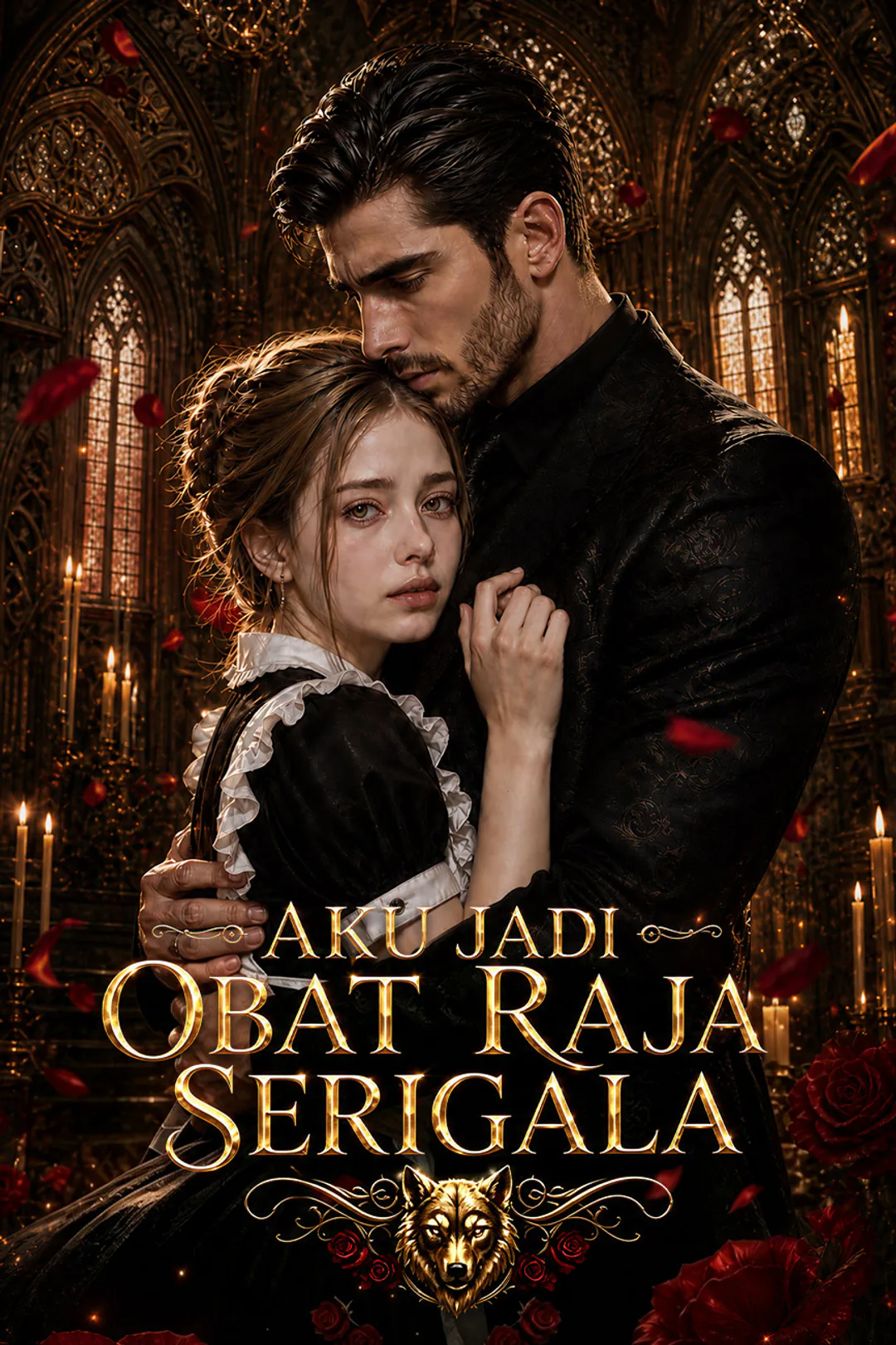 Poster Aku Jadi Obat Raja Serigala