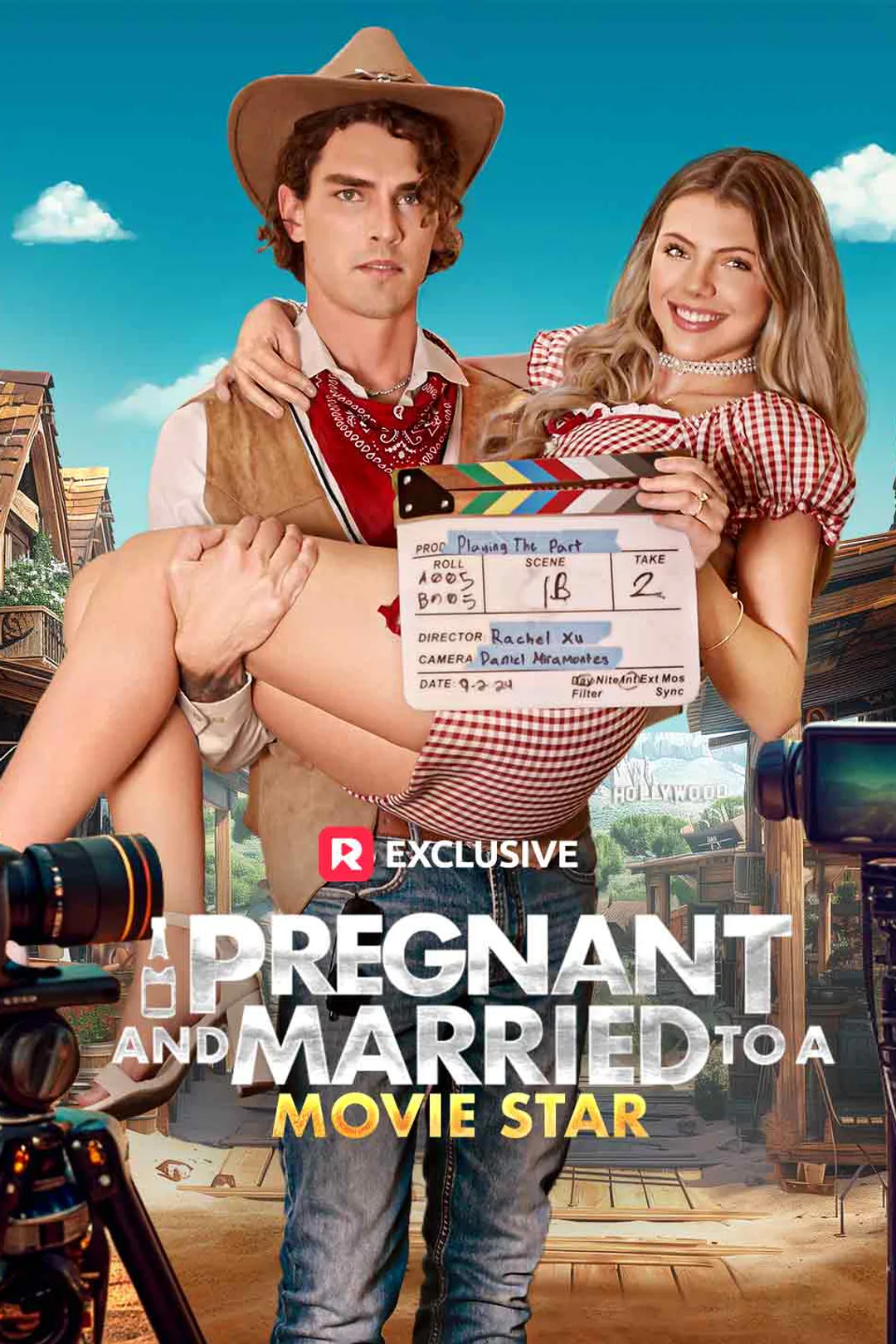 《Pregnant and Married to a Movie Star（中文测试用）》海报