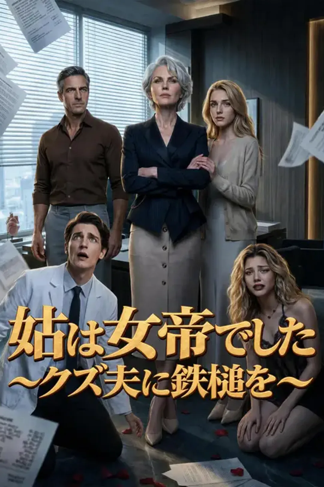 姑は女帝でした～クズ夫に鉄槌を～のポスター
