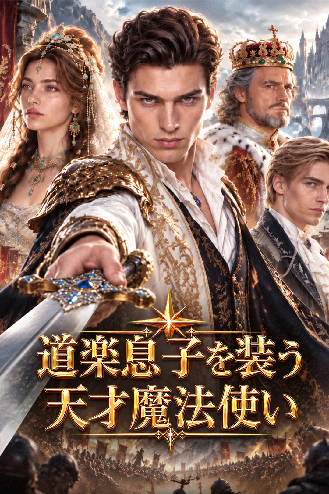 道楽息子を装う天才魔法使いのポスター