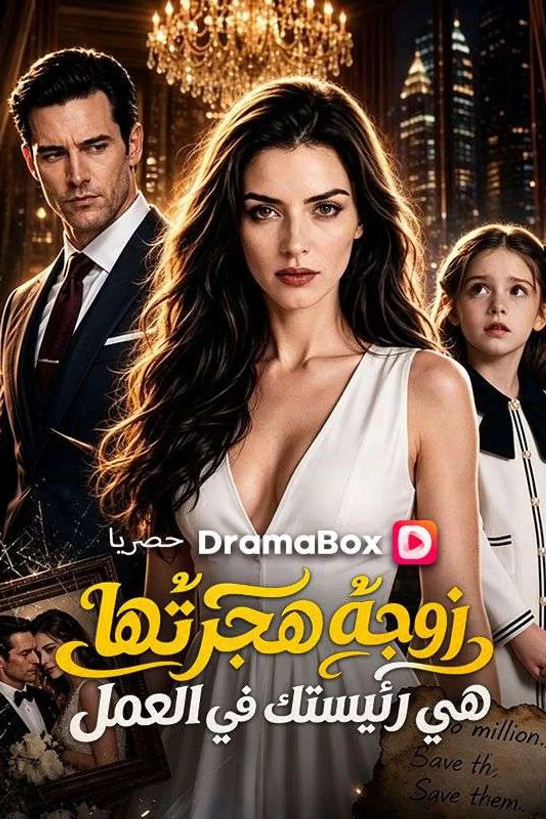 ملصق مسلسل «زوجة هجرتَها هي رئيستك في العمل»