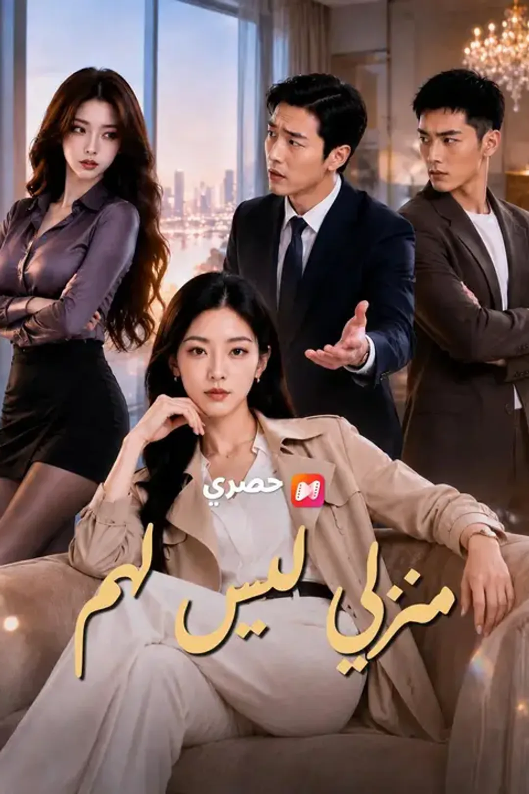 ملصق مسلسل «منزلي ليس لهم»