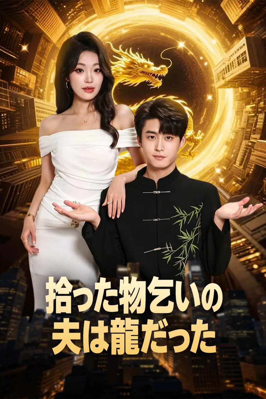 拾った物乞いの夫は龍だったのポスター