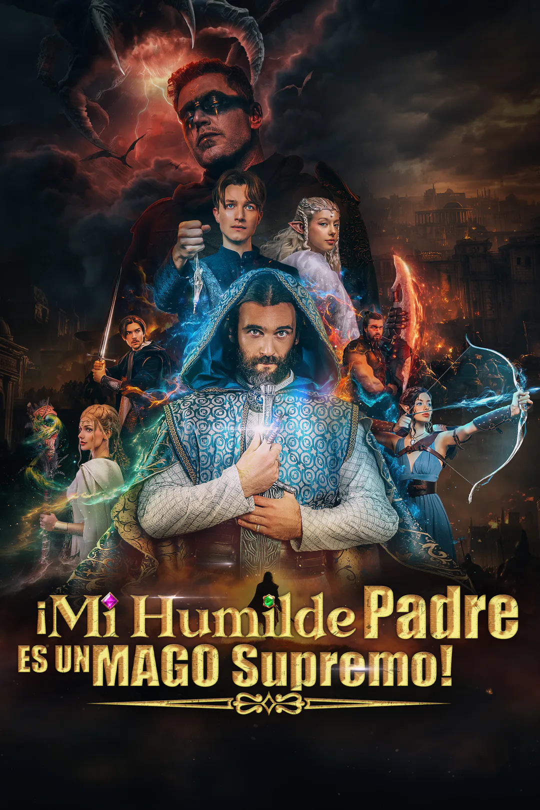 Póster de ¡Mi Humilde Padre es un Mago Supremo!