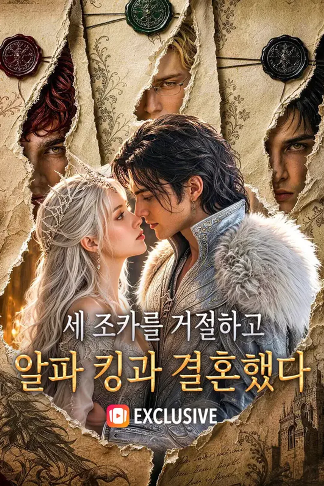 세 조카를 거절하고 알파 킹과 결혼했다 포스터