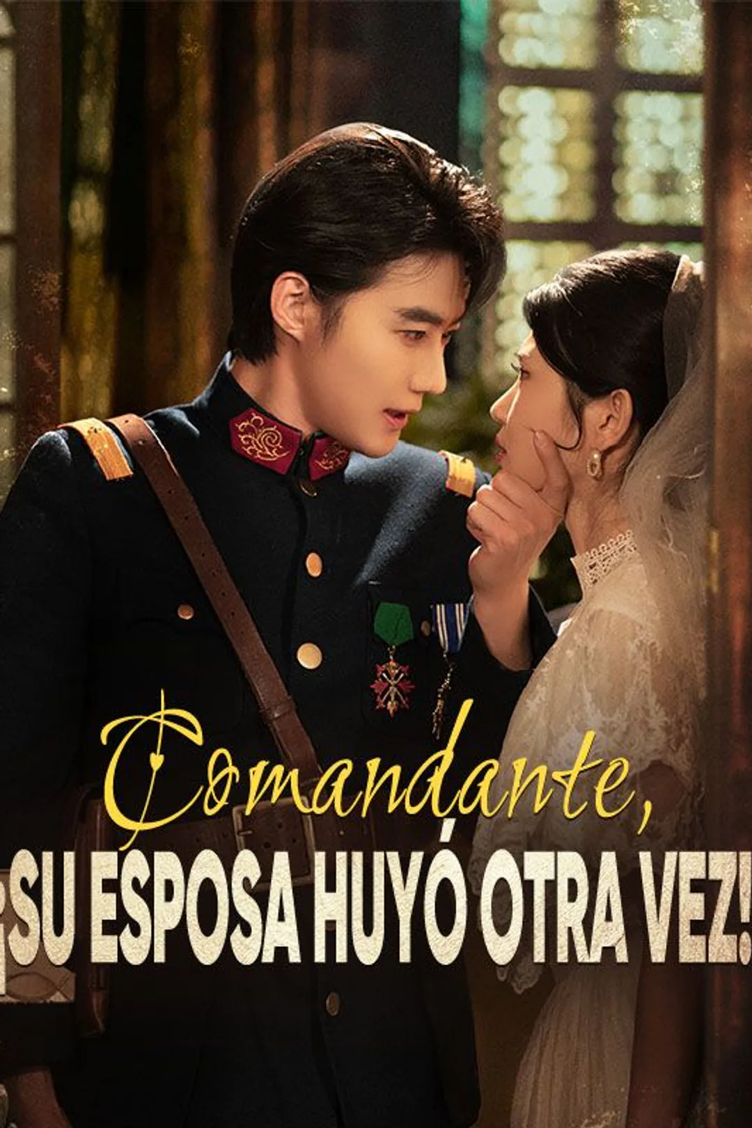 Póster de Comandante, ¡Su Esposa Huyó Otra Vez!