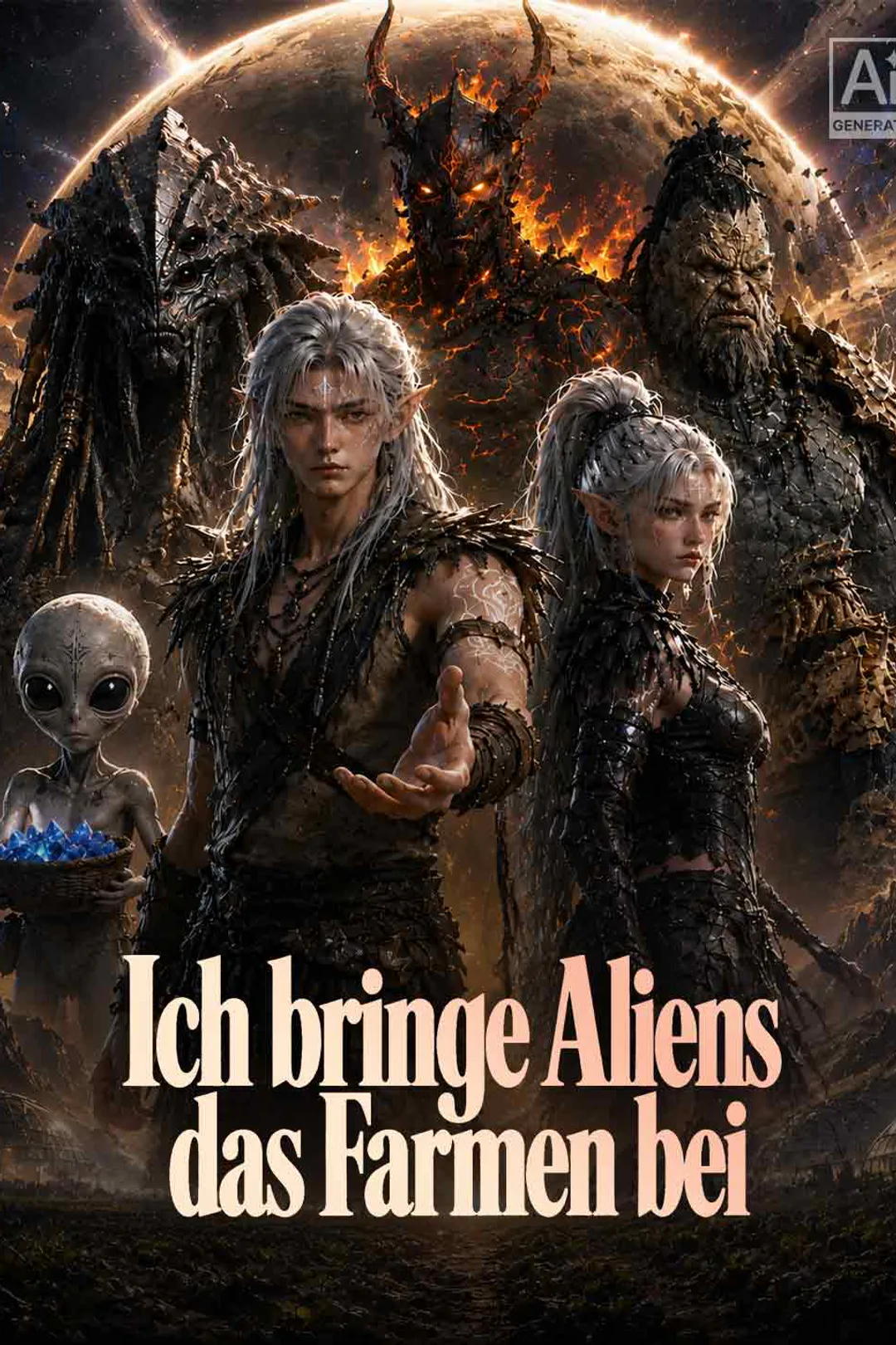 Poster von Ich bringe Aliens das Farmen bei