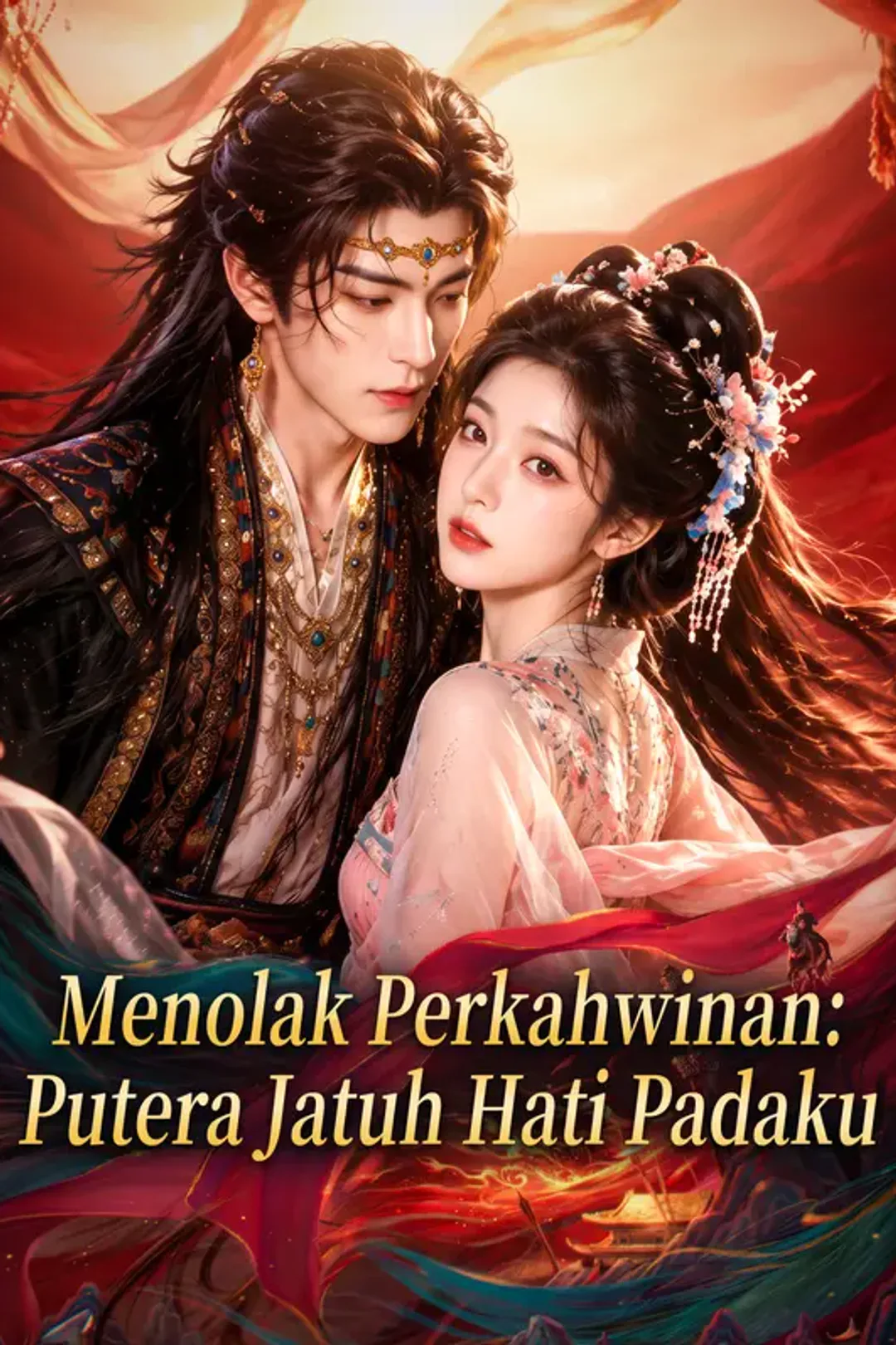 Poster Menolak Perkahwinan: Putera Jatuh Hati Padaku