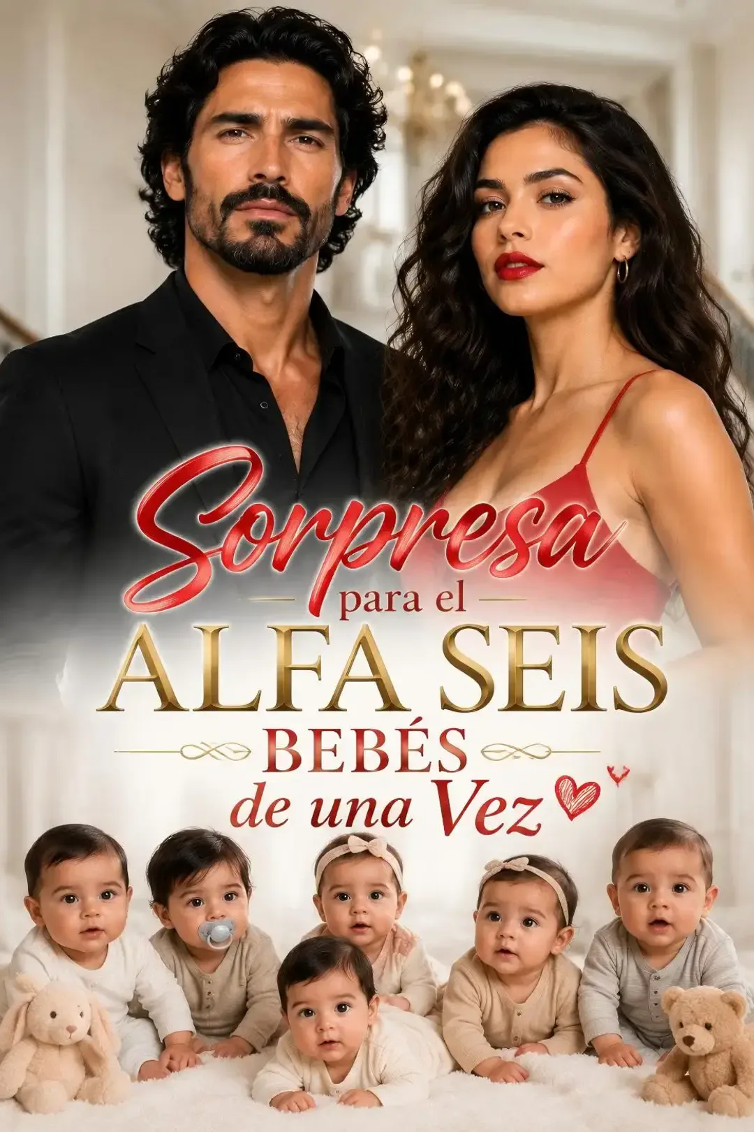 Póster de Seis Bebés Sorpresa del Alfa