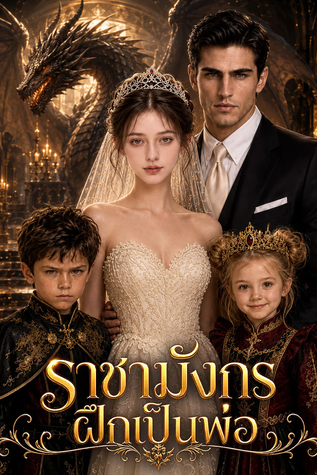 โปสเตอร์ ราชามังกรฝึกเป็นพ่อ