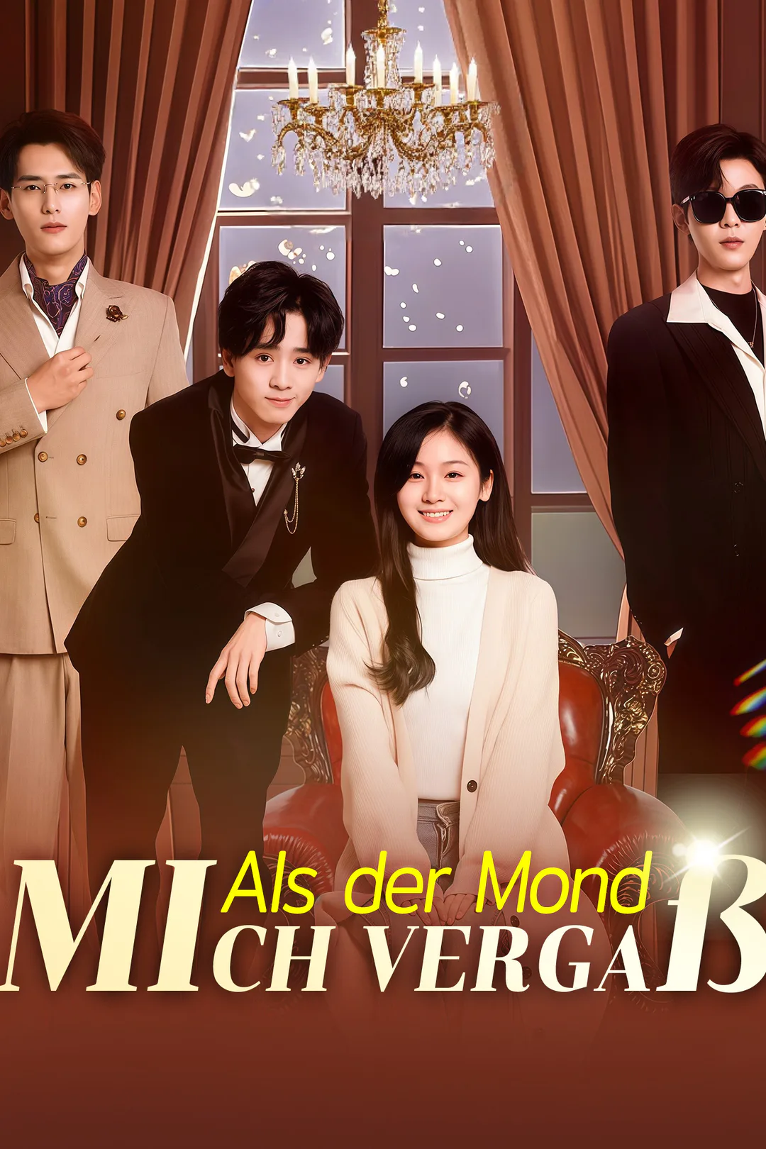 Poster von Als der Mond mich vergaß
