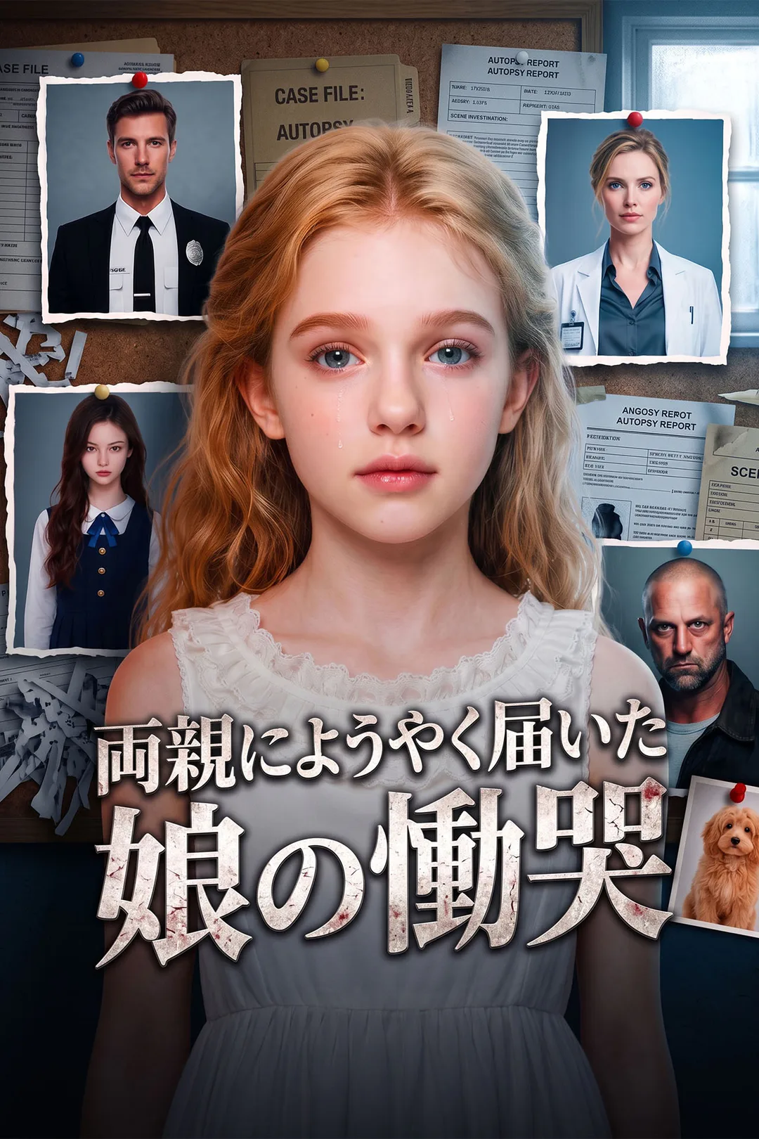 両親にようやく届いた娘の慟哭のポスター