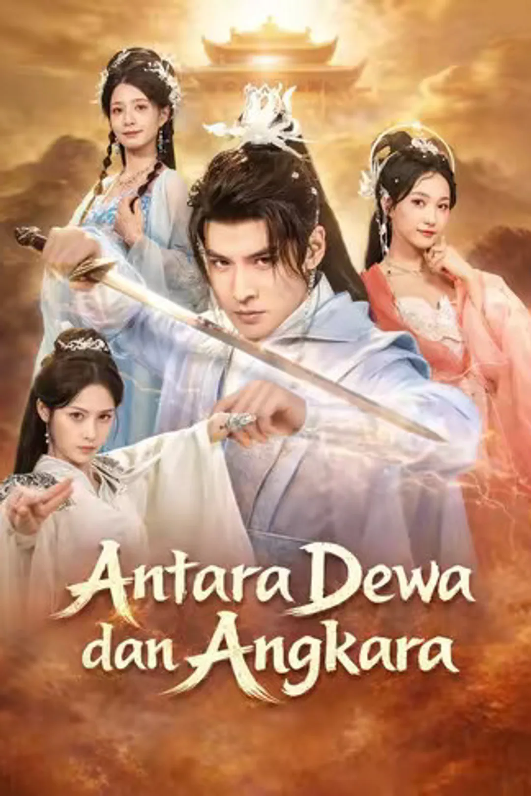 Poster Antara Dewa dan Angkara