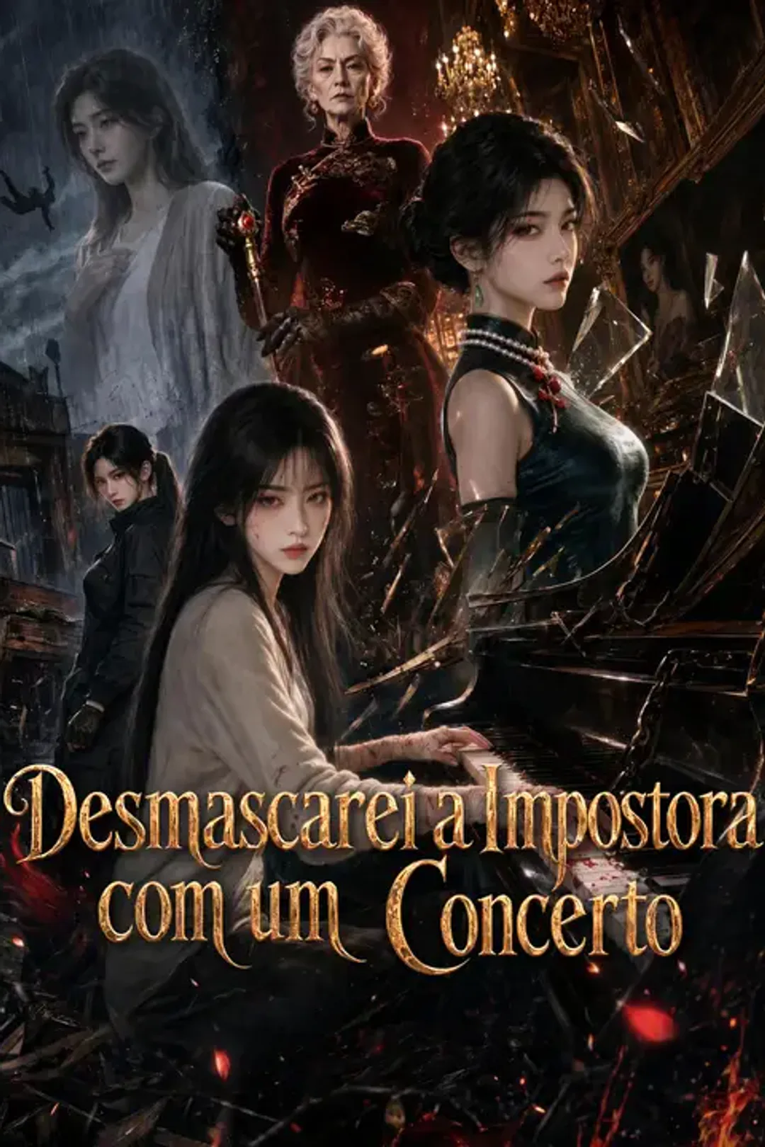 Pôster de Desmascarei a Impostora com um Concerto