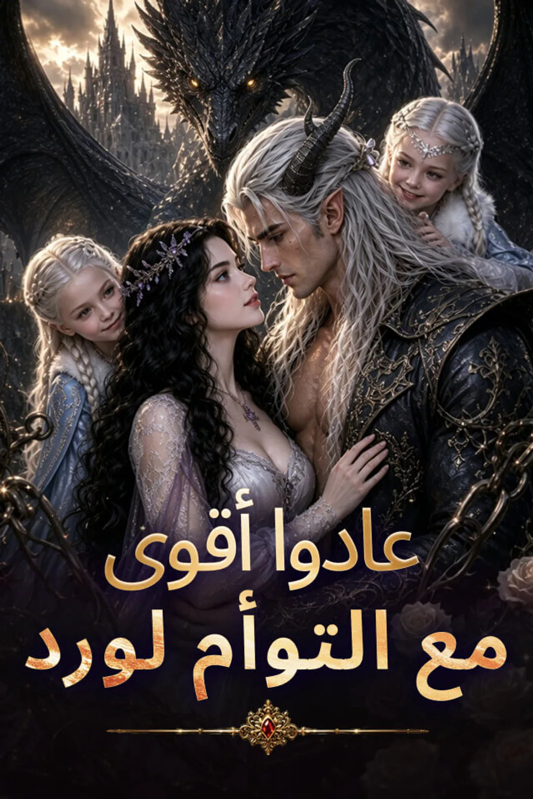 ملصق مسلسل «‫‫عادوا أقوى مع التوأم لورد‬‬»