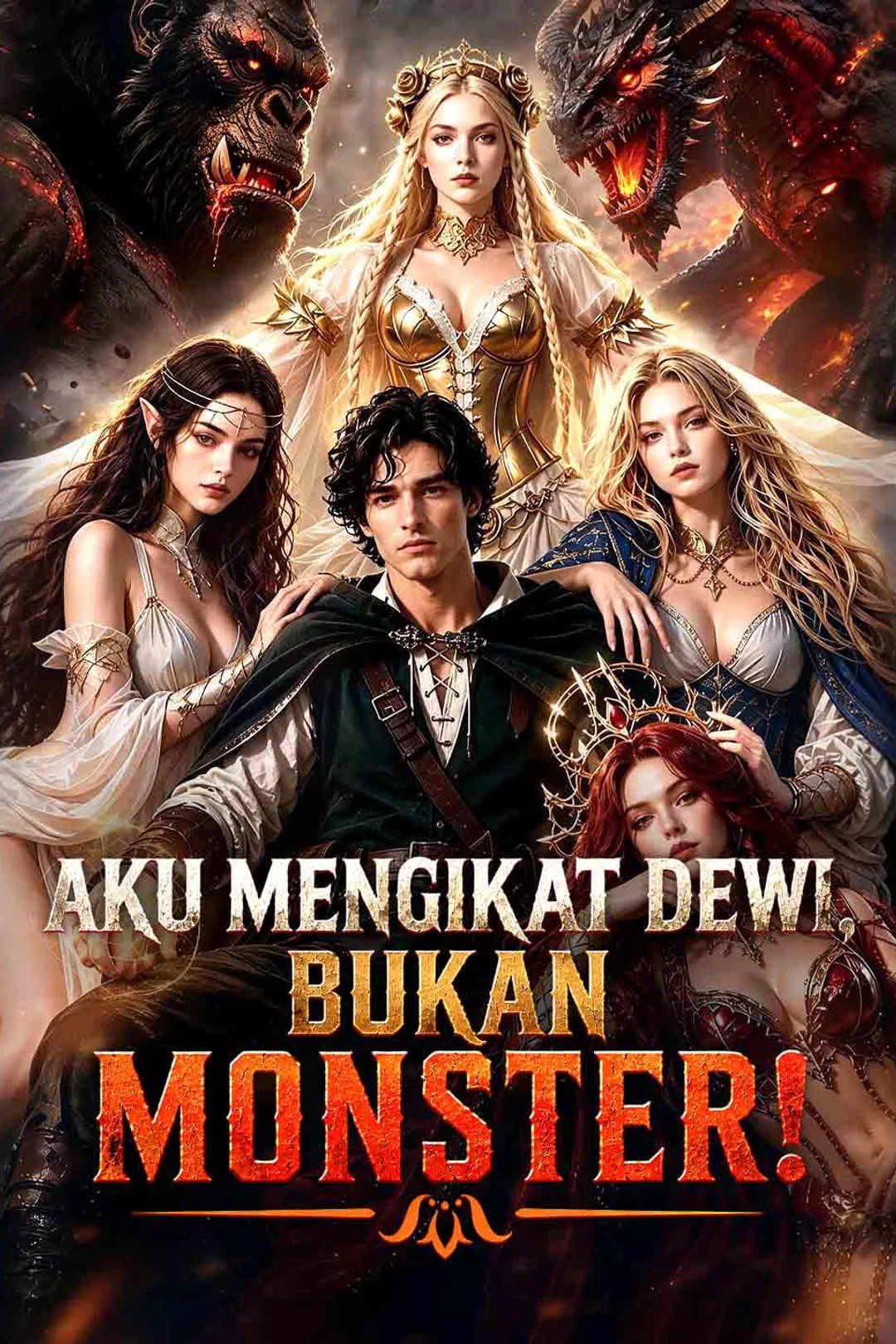 Poster Aku Mengikat Dewi, Bukan Monster!
