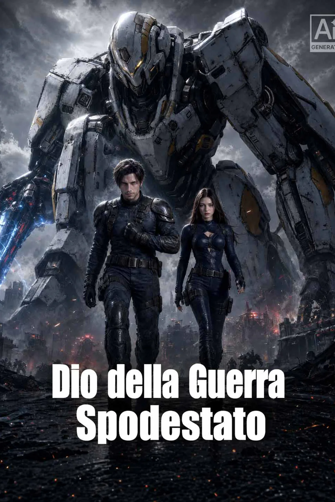 Locandina di Dio della Guerra Spodestato