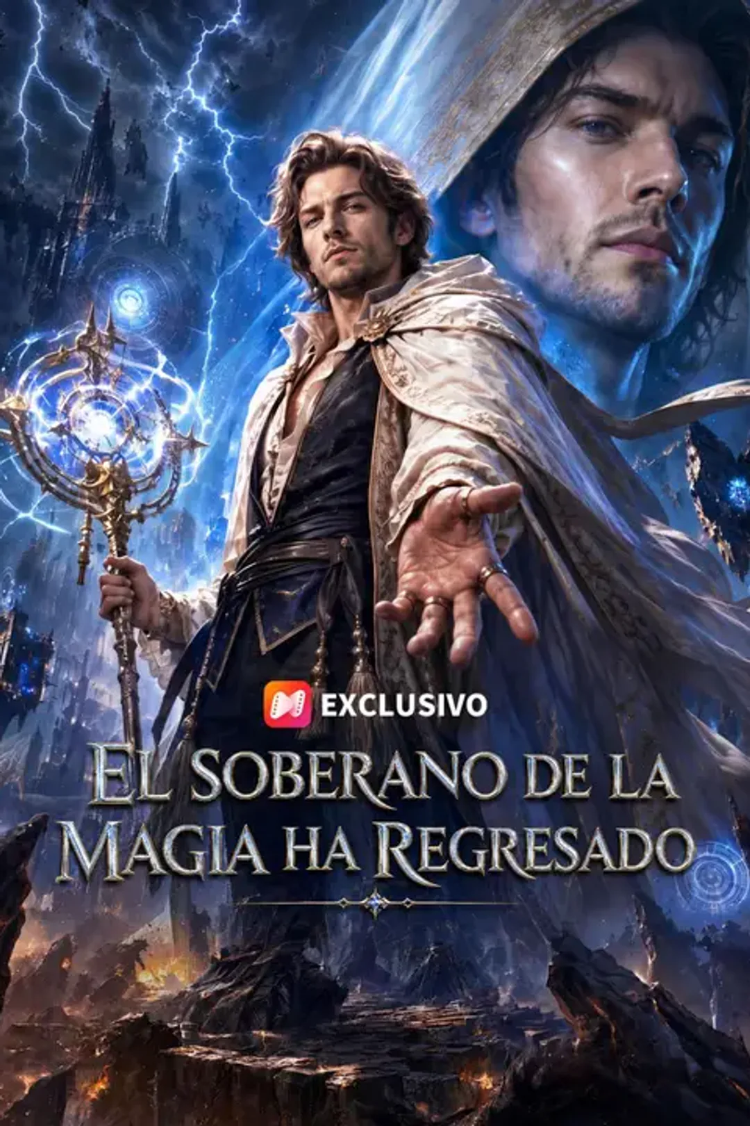 Póster de El soberano de la magia ha regresado