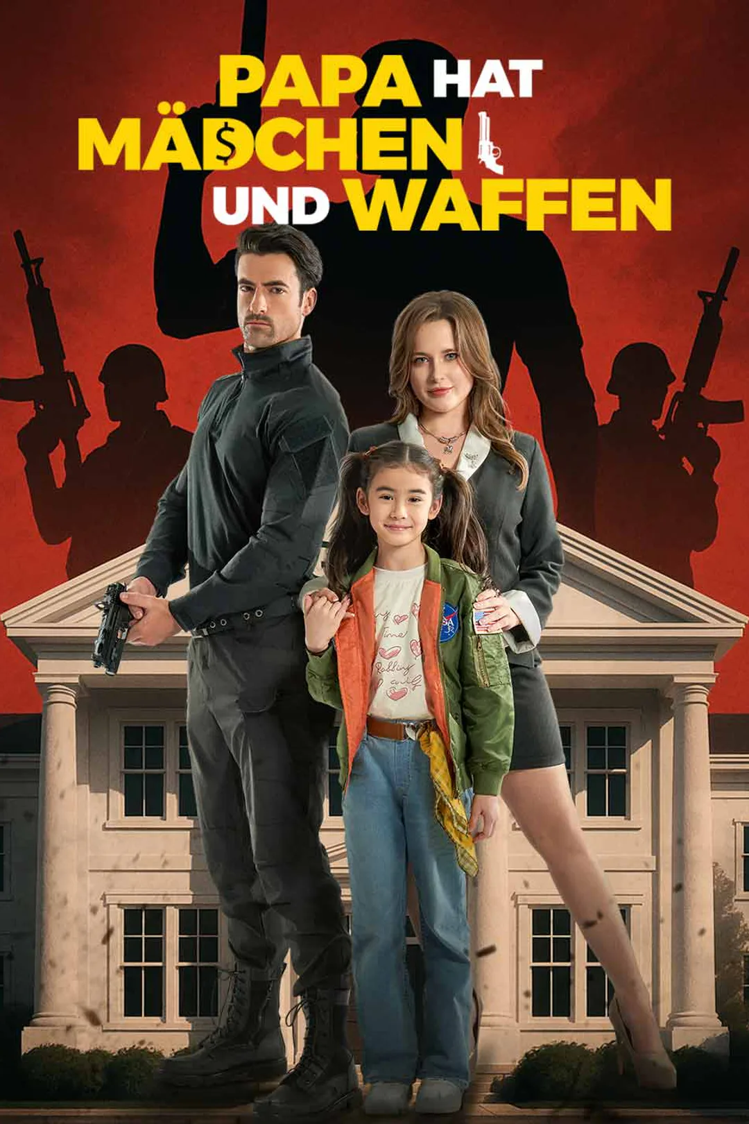 Poster von Papa hat Mädchen und Waffen