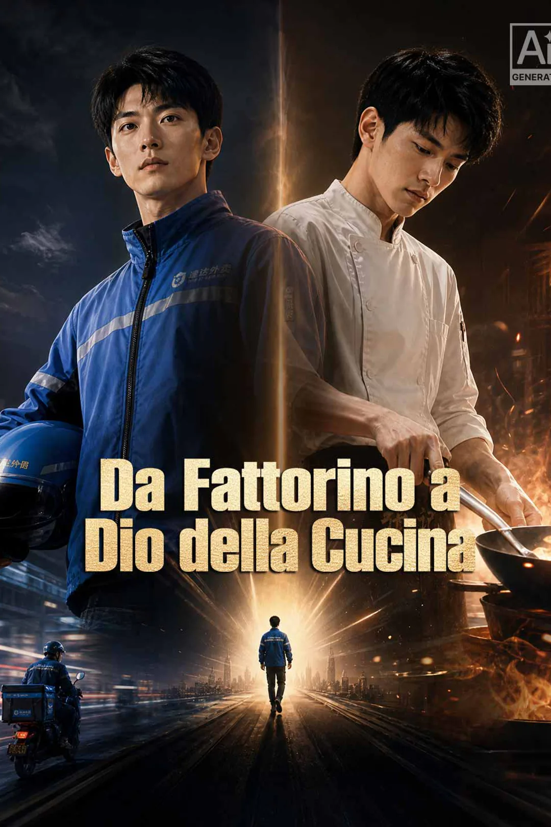 Locandina di Da Fattorino a Dio della Cucina