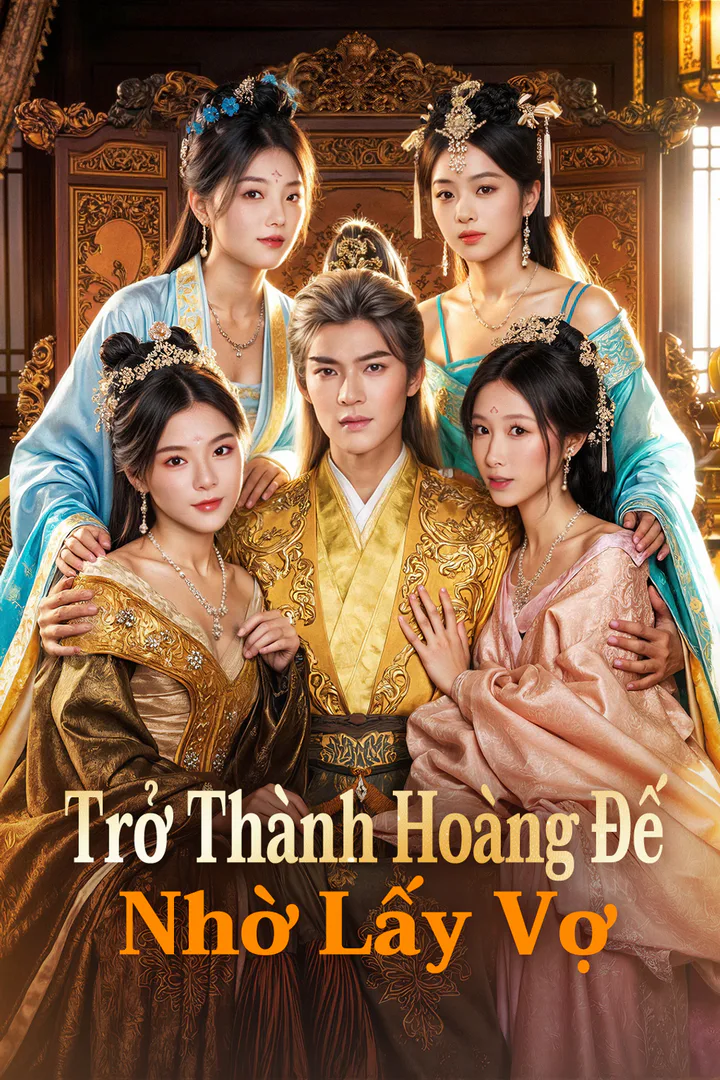 Poster phim Trở Thành Hoàng Đế Nhờ Lấy Vợ(Phiên bản lồng tiếng)