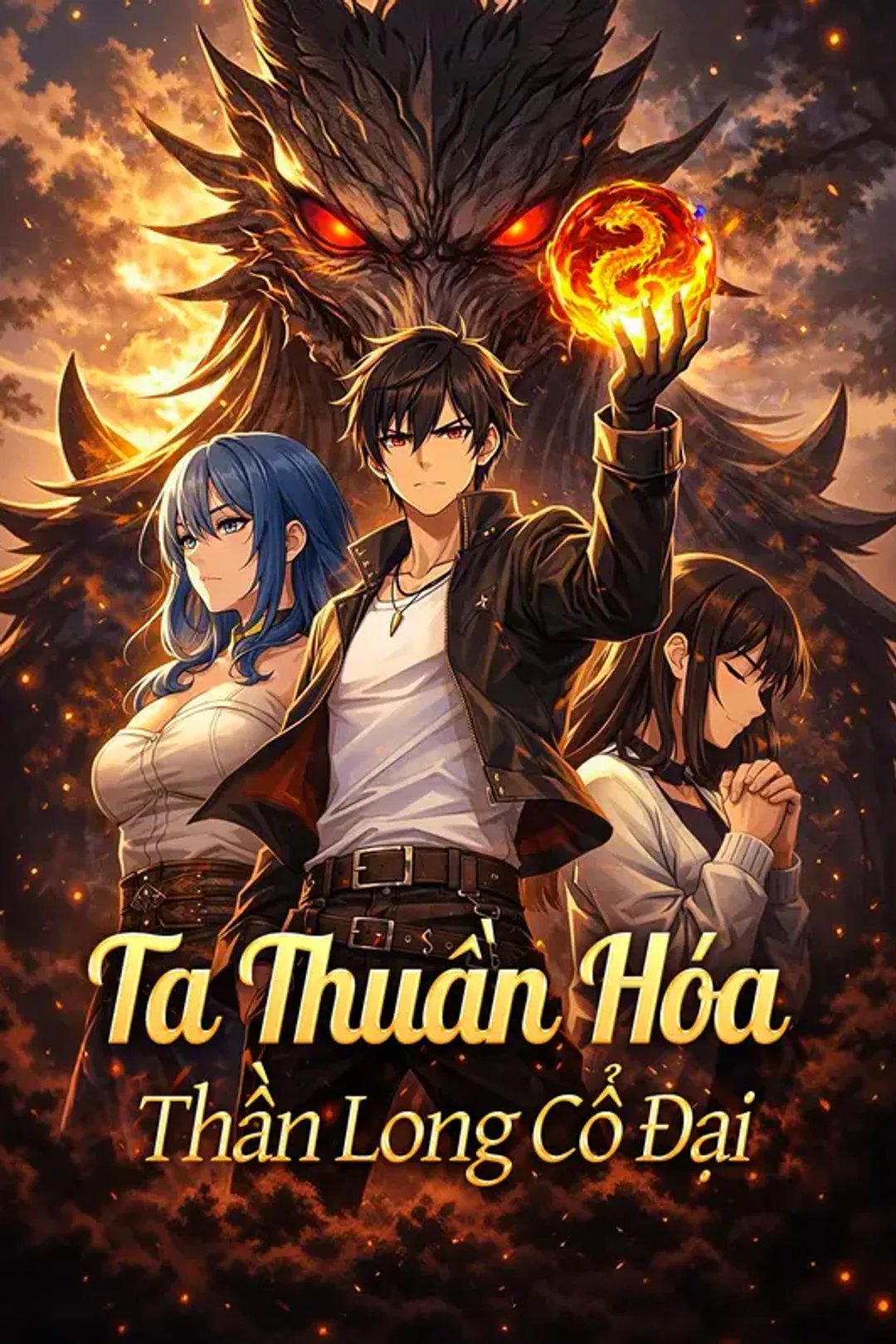 Poster phim Ta Thuần Hóa Thần Long Cổ Đại(Phiên bản lồng tiếng)