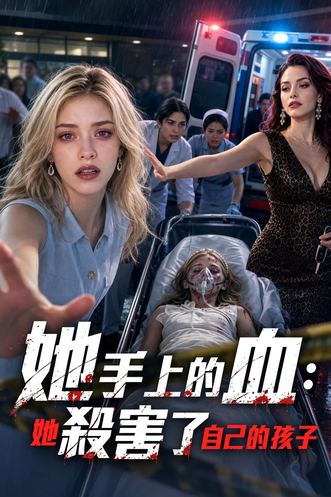 《她手上的血:她殺害了自己的孩子》海報